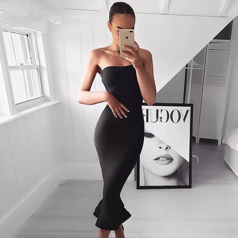 Elegant Celebrity Runway Party Dress - Gem